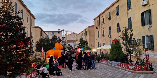 A Sant'Agostino  arrivato il Natale