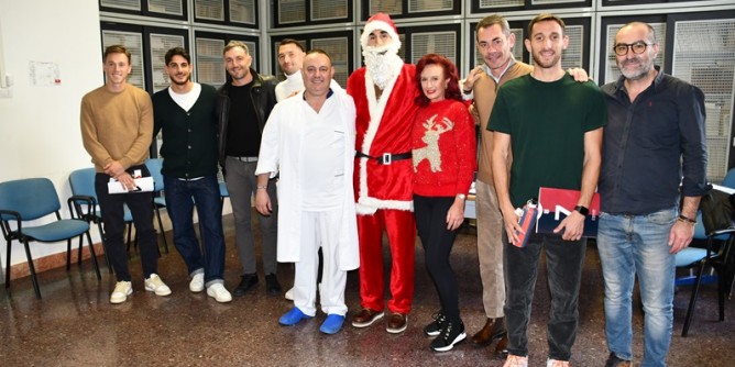 La Torres Calcio porta il Natale in Pediatria