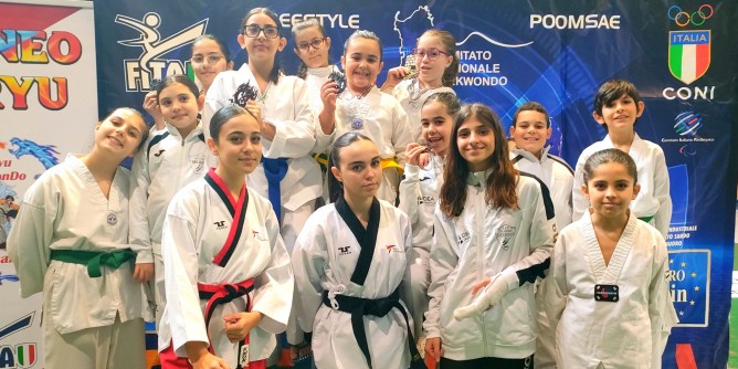 Taekwondo Olmedo: 8 medaglie al 3 Torneo Karyu