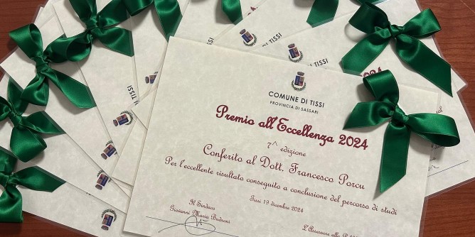 Tissi premia gli studenti eccellenti