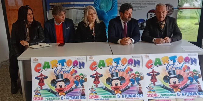 Cartoon Fest, tre giorni di eventi a Sassari