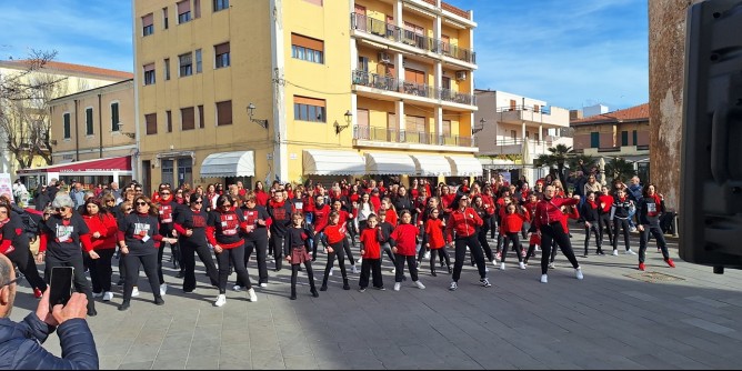 <i>Flashmob</i> contro la violenza sulle donne