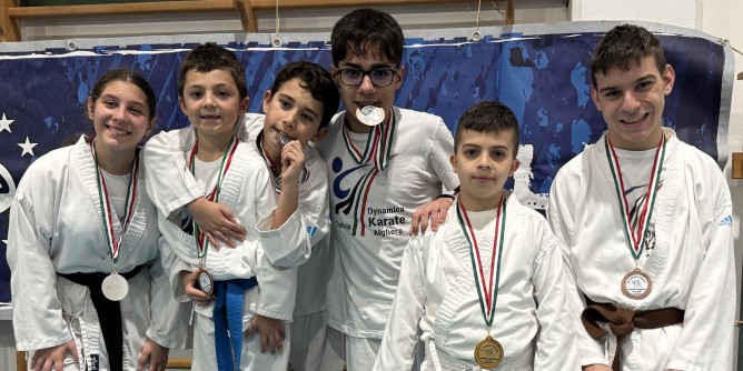 Algheresi al 16 Trofeo Regionale di Karate 