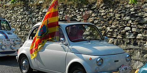 Le 500 invadono la Riviera del Corallo