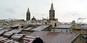 Niente neve su Alghero, pioggia di Onorevoli