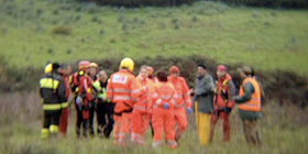 Polpaccio dilaniato dal cinghiale: volo da Alghero