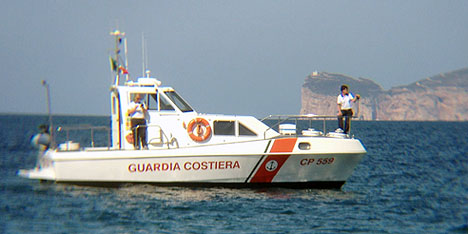 Cadavere sotto il belvedere a Capo Caccia