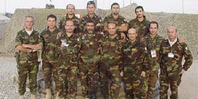 I militari algheresi in Iraq ringraziano Tedde