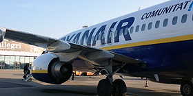 Ryanair: 3 mln di passeggeri a Natale